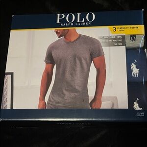Ralph Lauren polo 3 classic fit cotton Crews